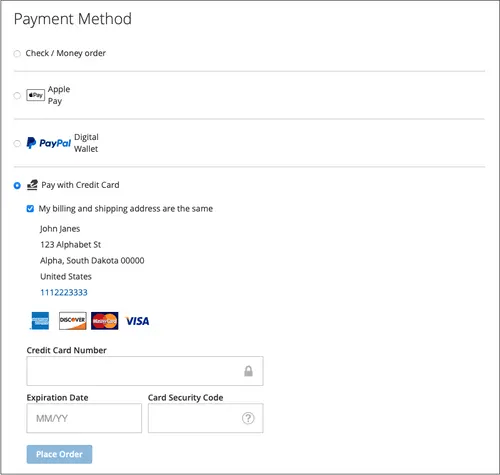 Frictionless payments