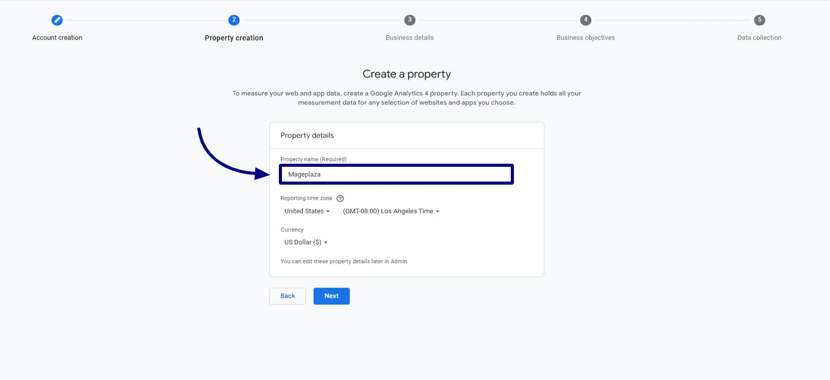 create property