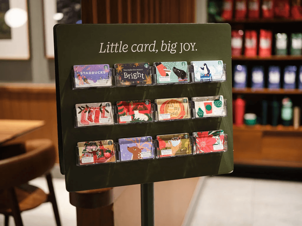 Christmas gift card design ideas