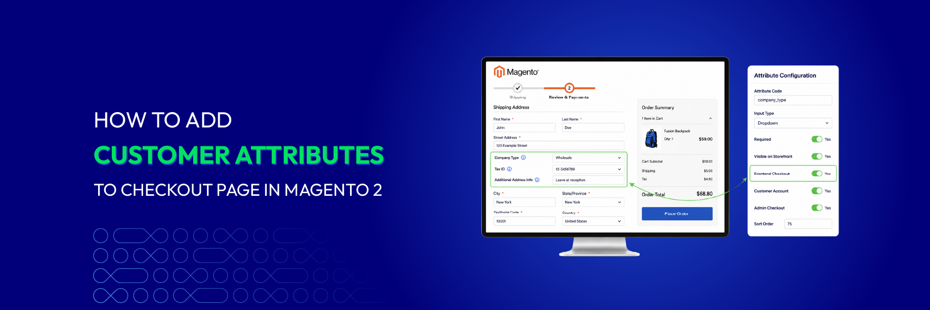 How to add Customer Attribute to Checkout page in Magento 2 - Mageplaza