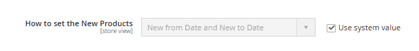 On sale product settings