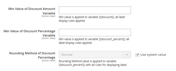 On sale product settings