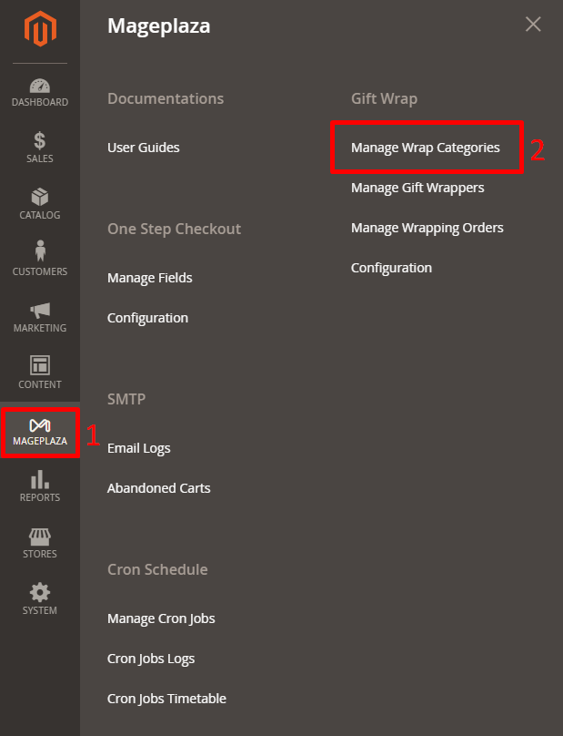 Manage Category Grid