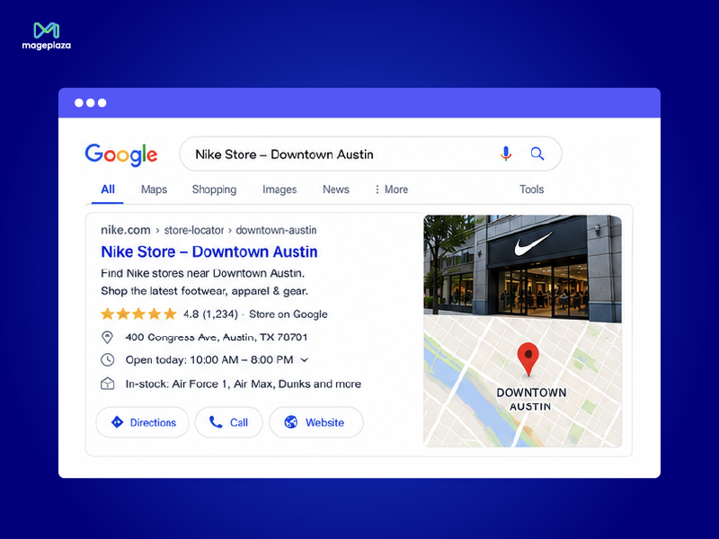 Support local SEO