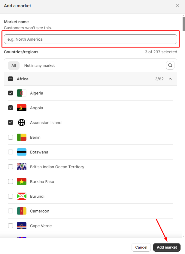 Set up Shopify Multi-Currency step 2