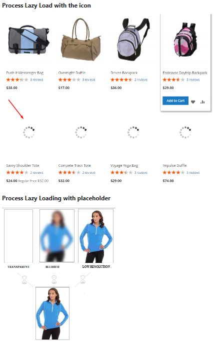 Loading Type frontend