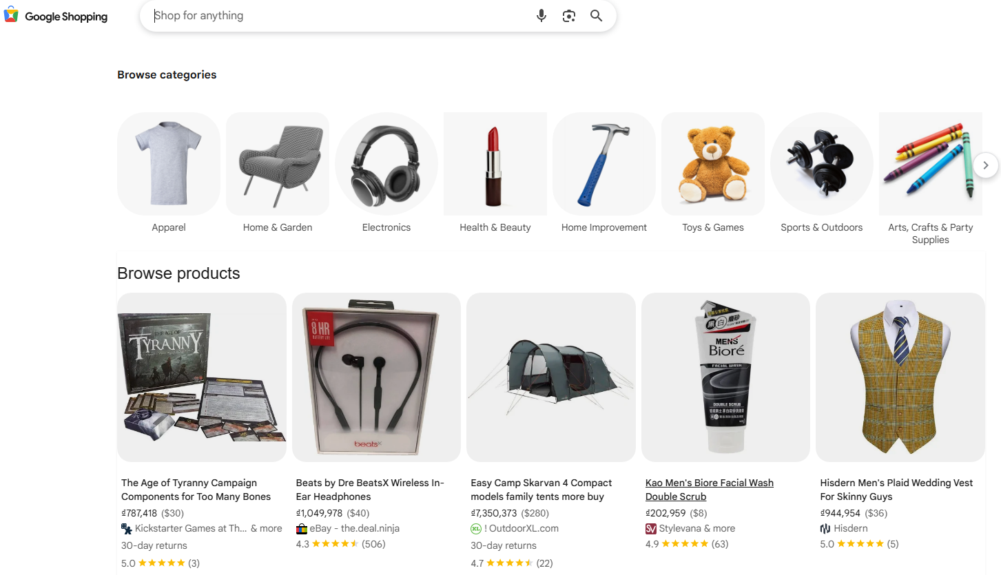 Google Shopping
