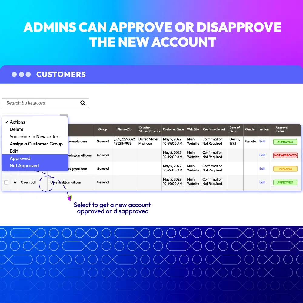 Customer Approval image