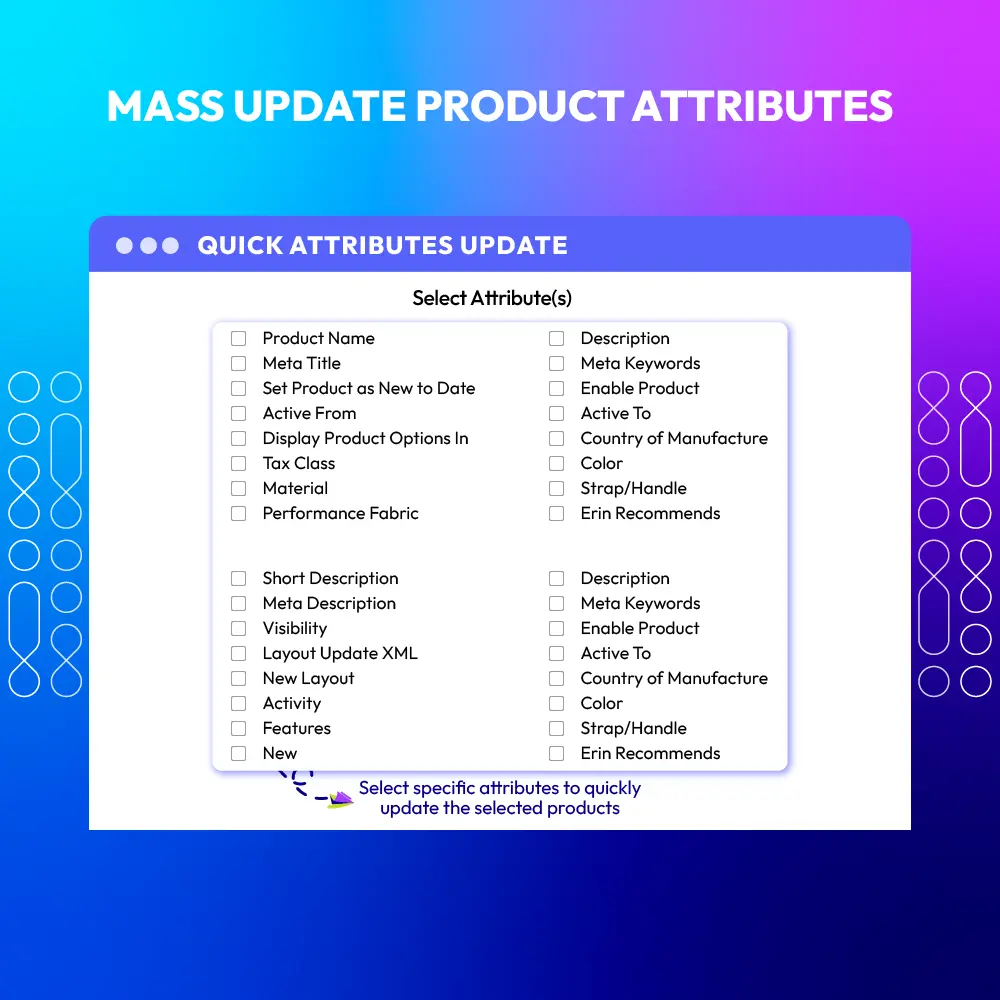 Mass Product Actions image