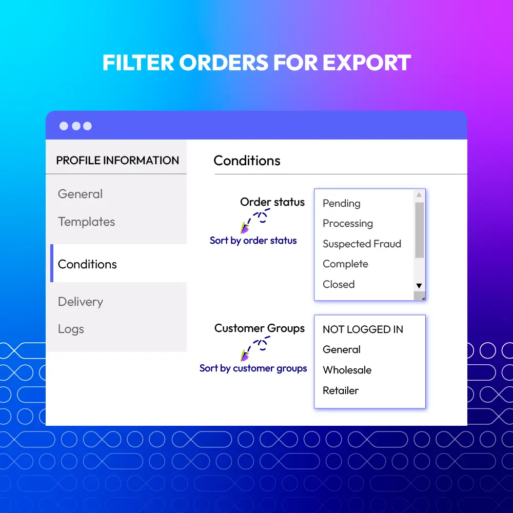 Order Export image