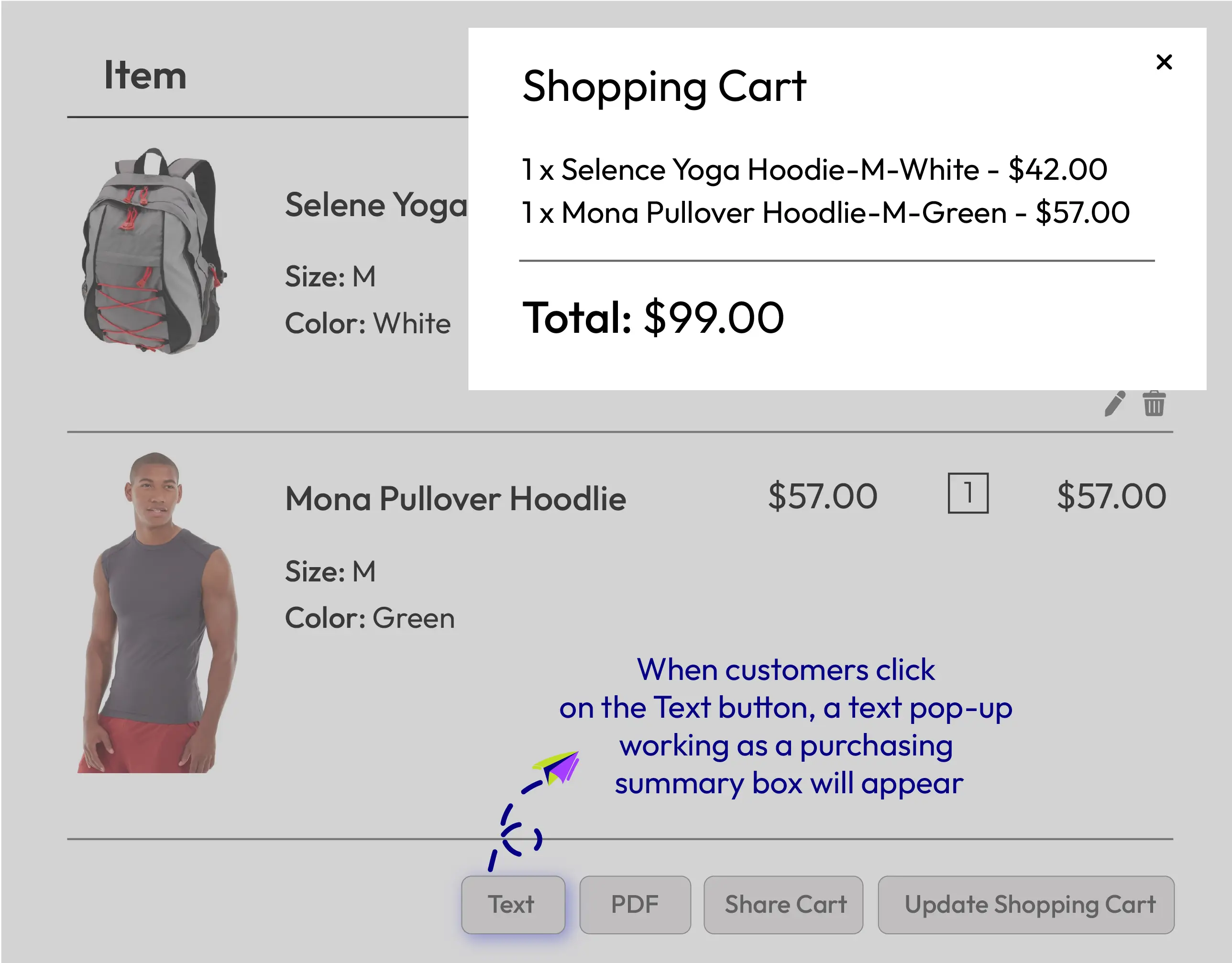 Magento 2 Share Cart extension