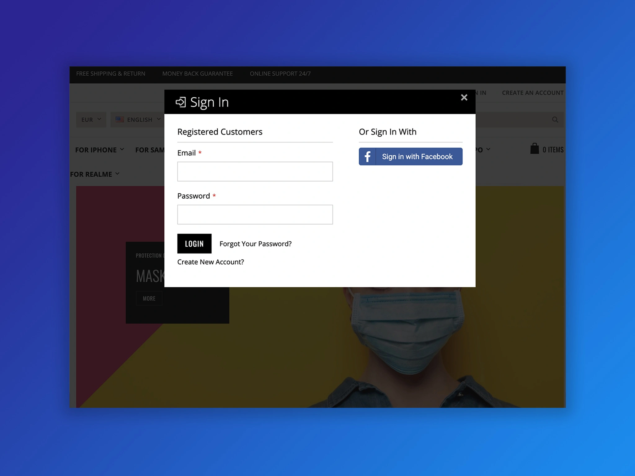 magento 2 social login extension on actual stores