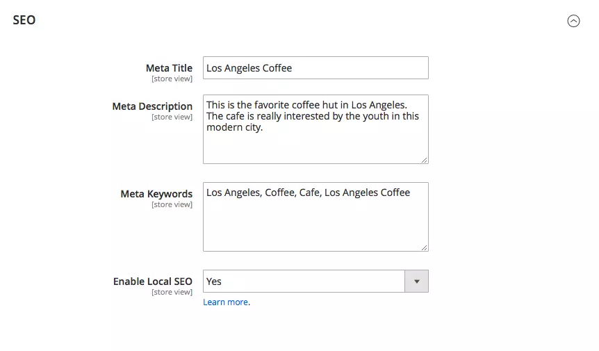 Mageplaza store locator allows applying local SEO