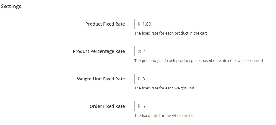 Table Rate Shipping for Magento 2