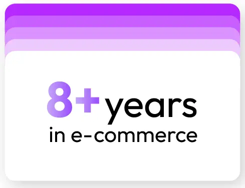 8 years ecommerce
