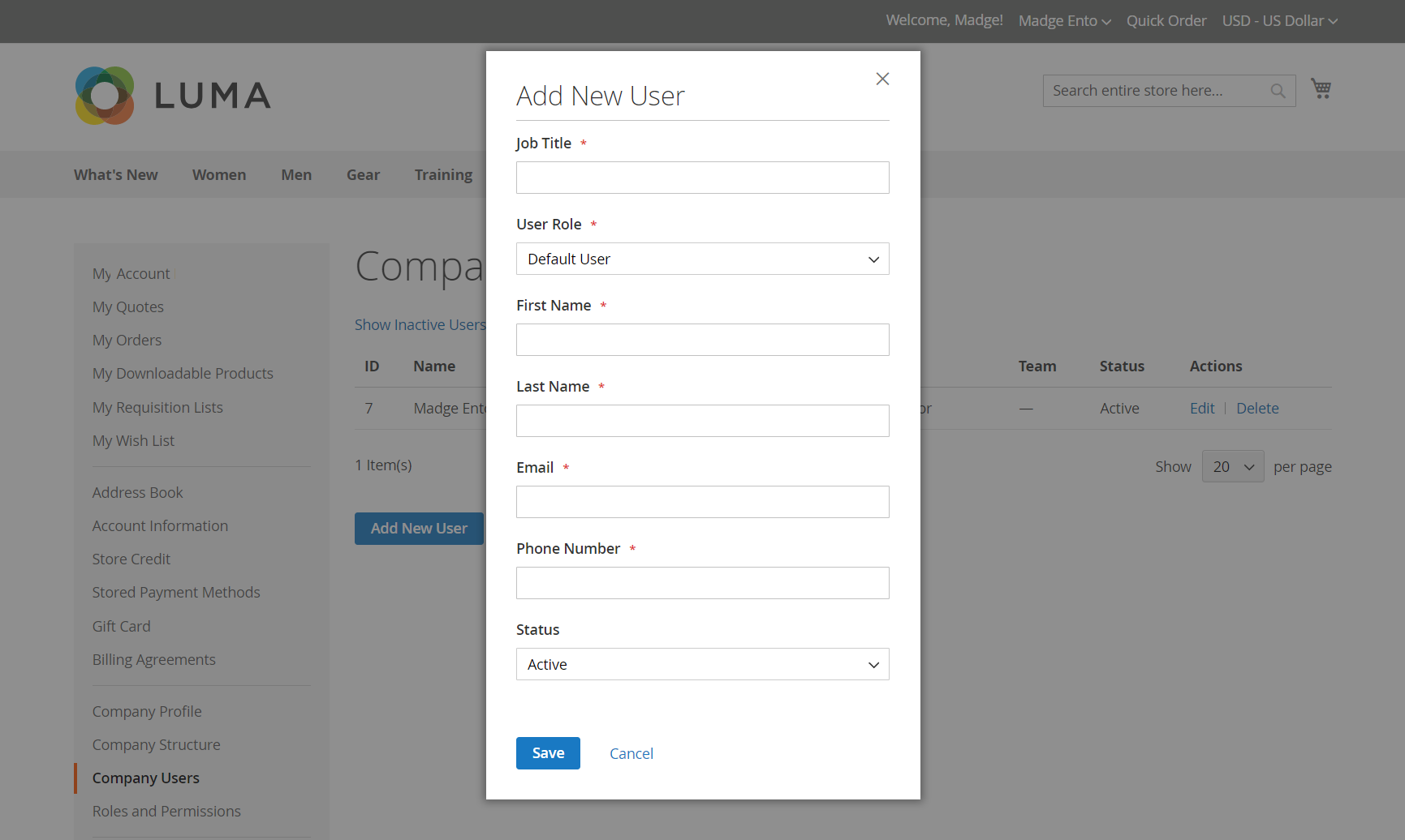 How to add a New Company User (Adobe.com)