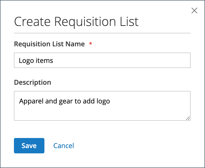 How to create a Magento 2 B2B Requisition List (Adobe.com)