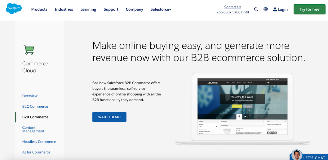 Salesforce B2B Commerce