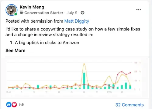 Matt Diggity’s group to share knowledge