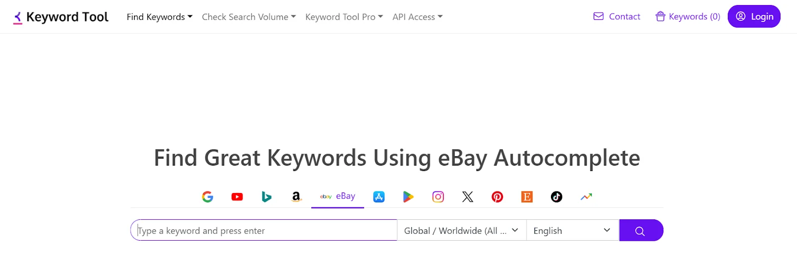 KeywordTool.io