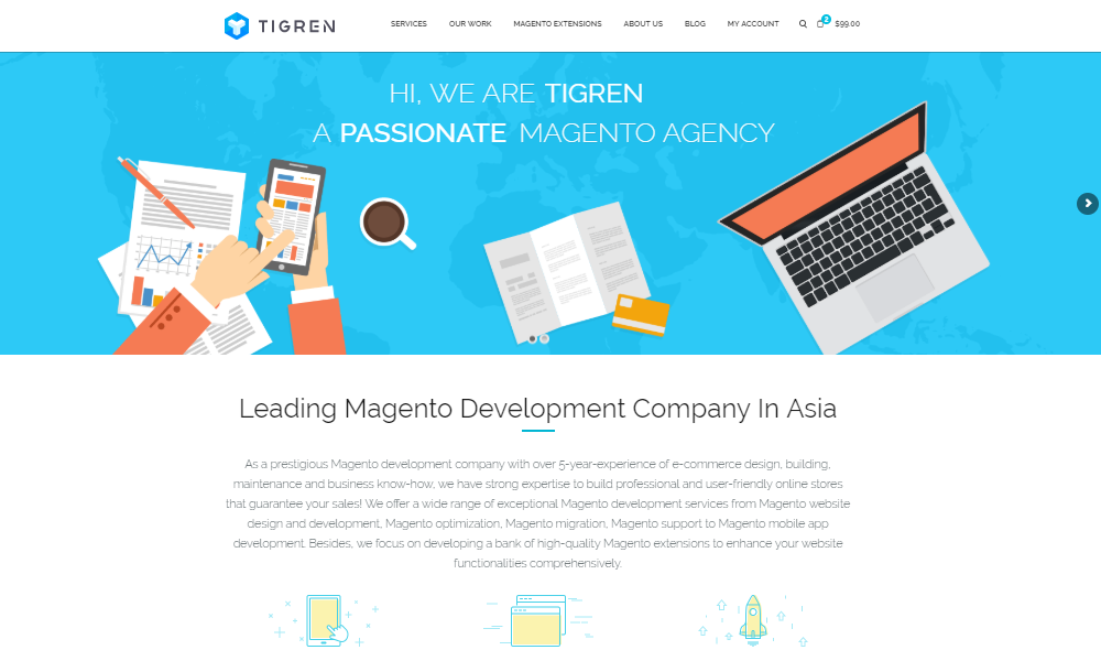 Tigren Leading Magento Development Company