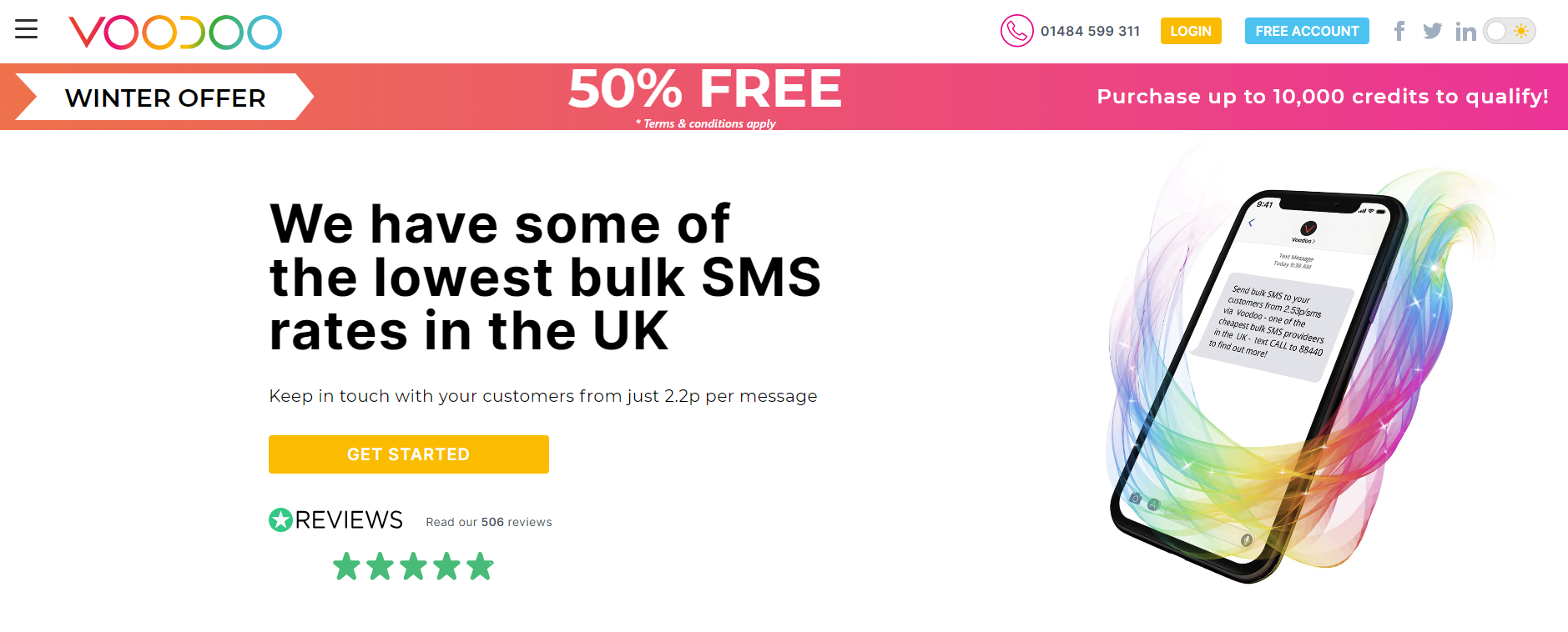 Bulk SMS Messaging by Voodoo SMS