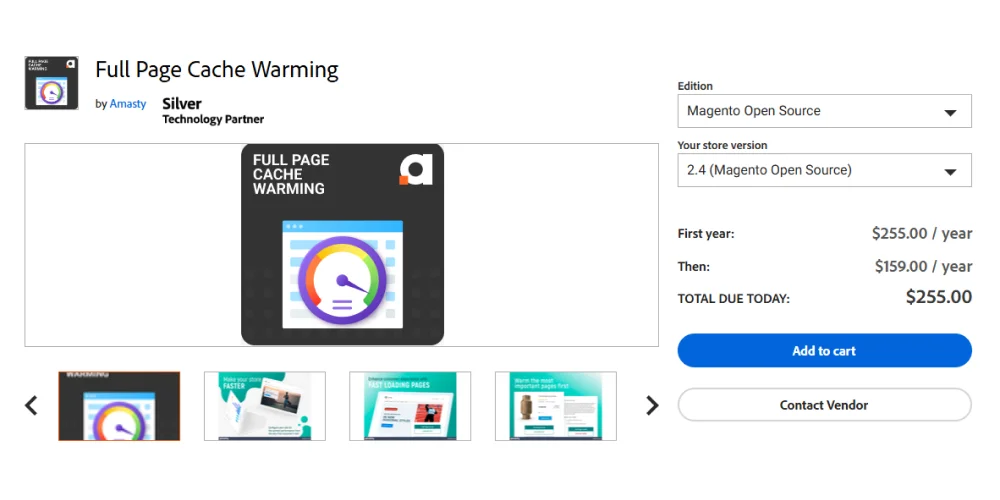 Full Page Cache Warming