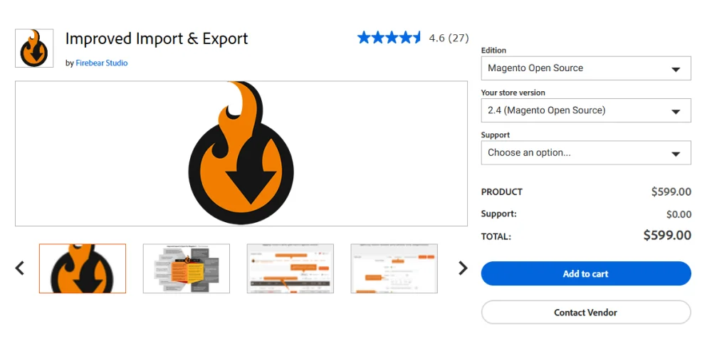 Improved Import and Export