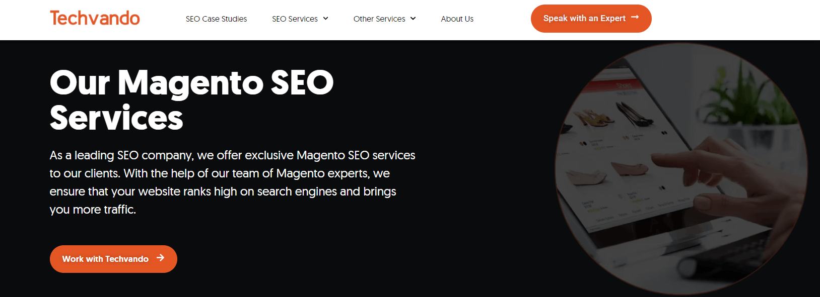 Magento SEO services by Techvando
