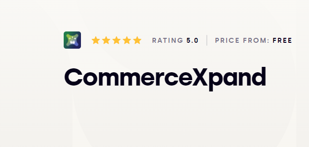 CommerceXpand’s rating and review