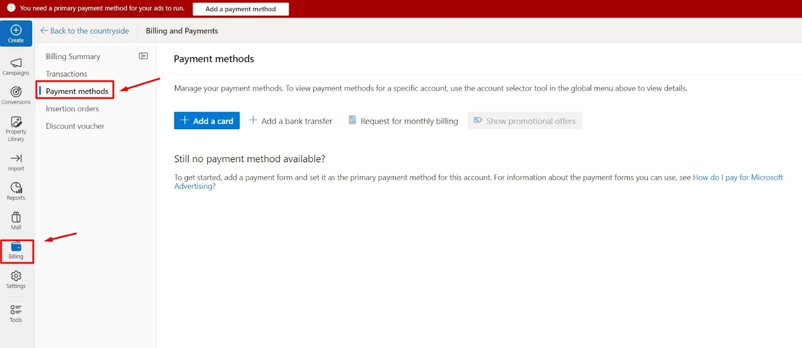setting-up-billing-and-payment-information