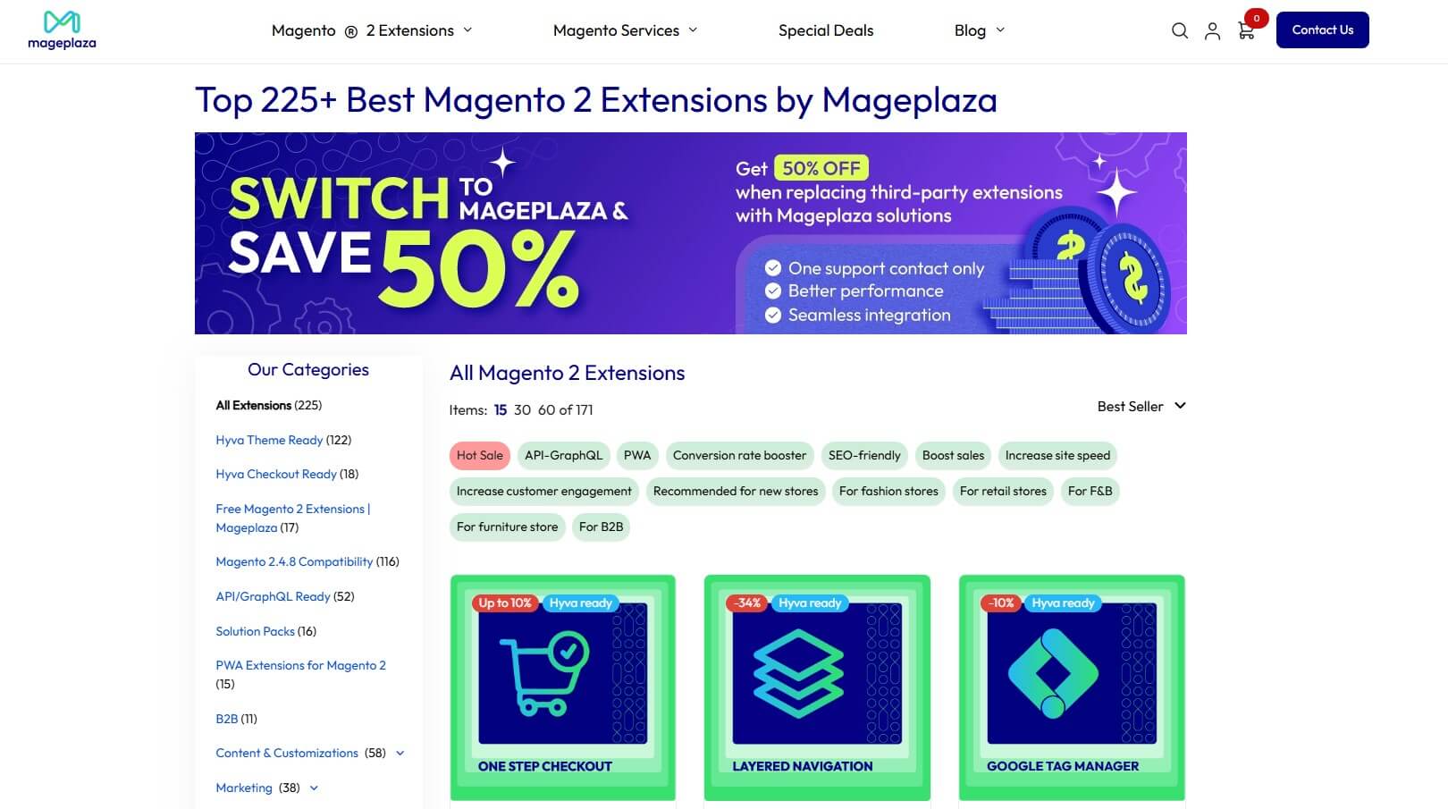 Install essential Magento extensions