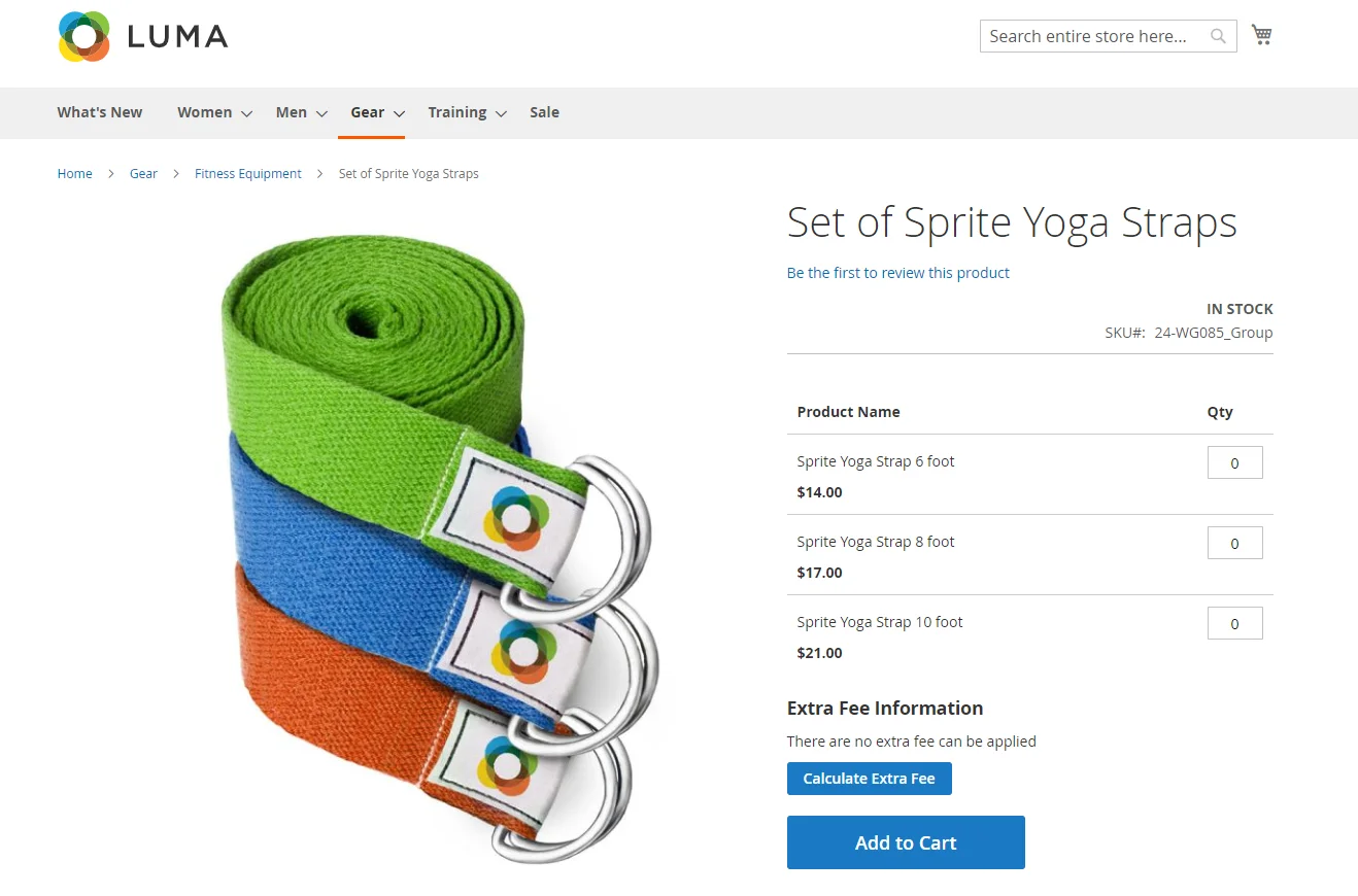Grouped Product in Magento