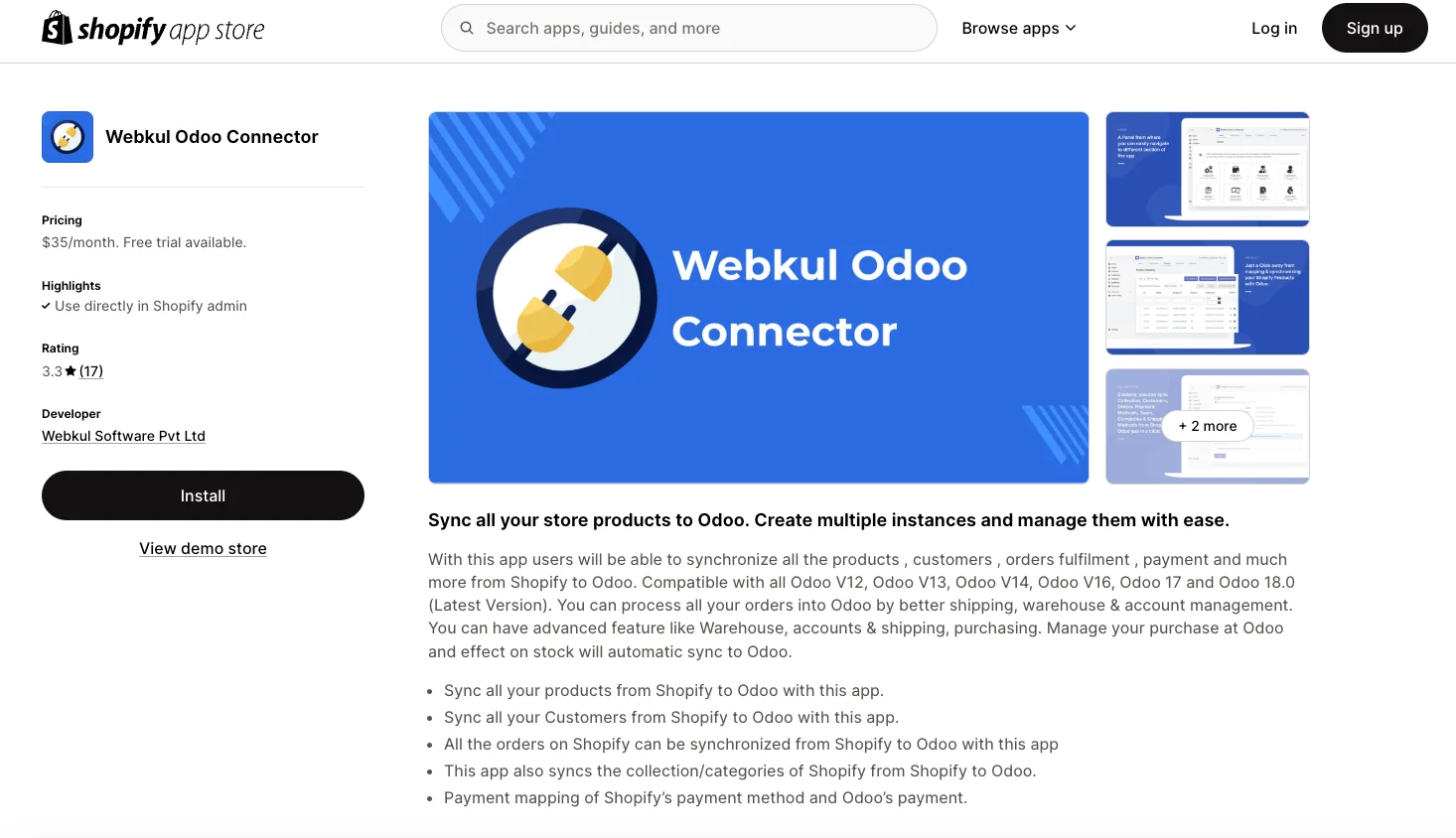 Webkul-Odoo-Connector