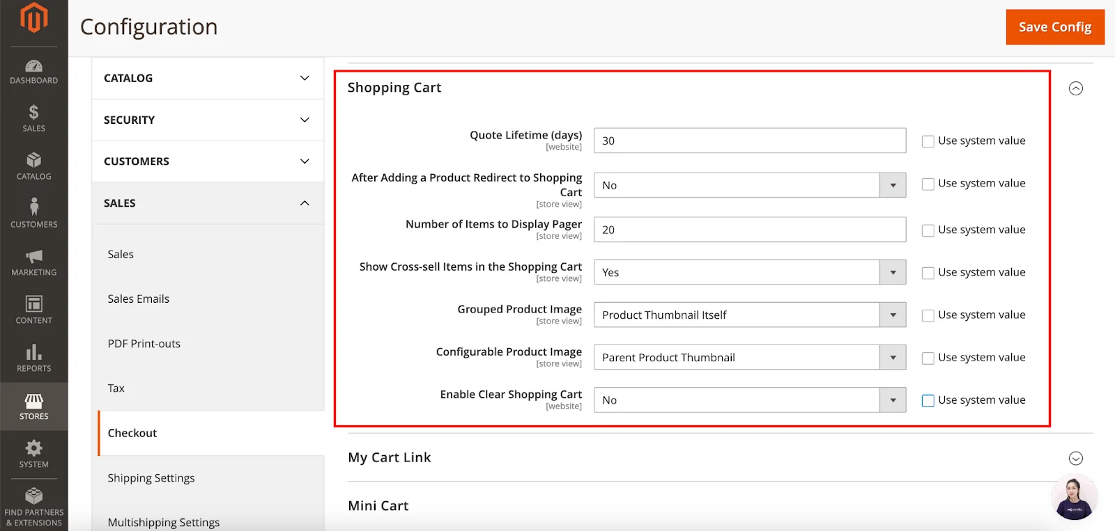 set-up-shopping-cart