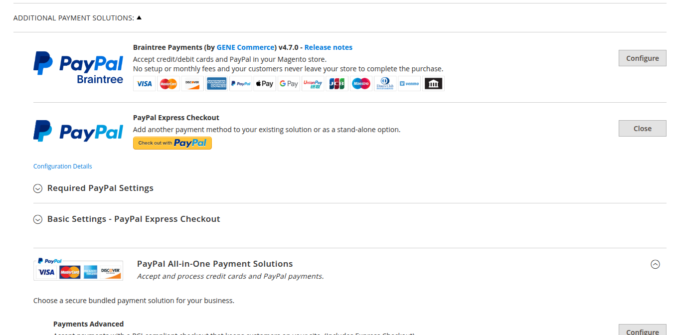 PayPal Express Checkout