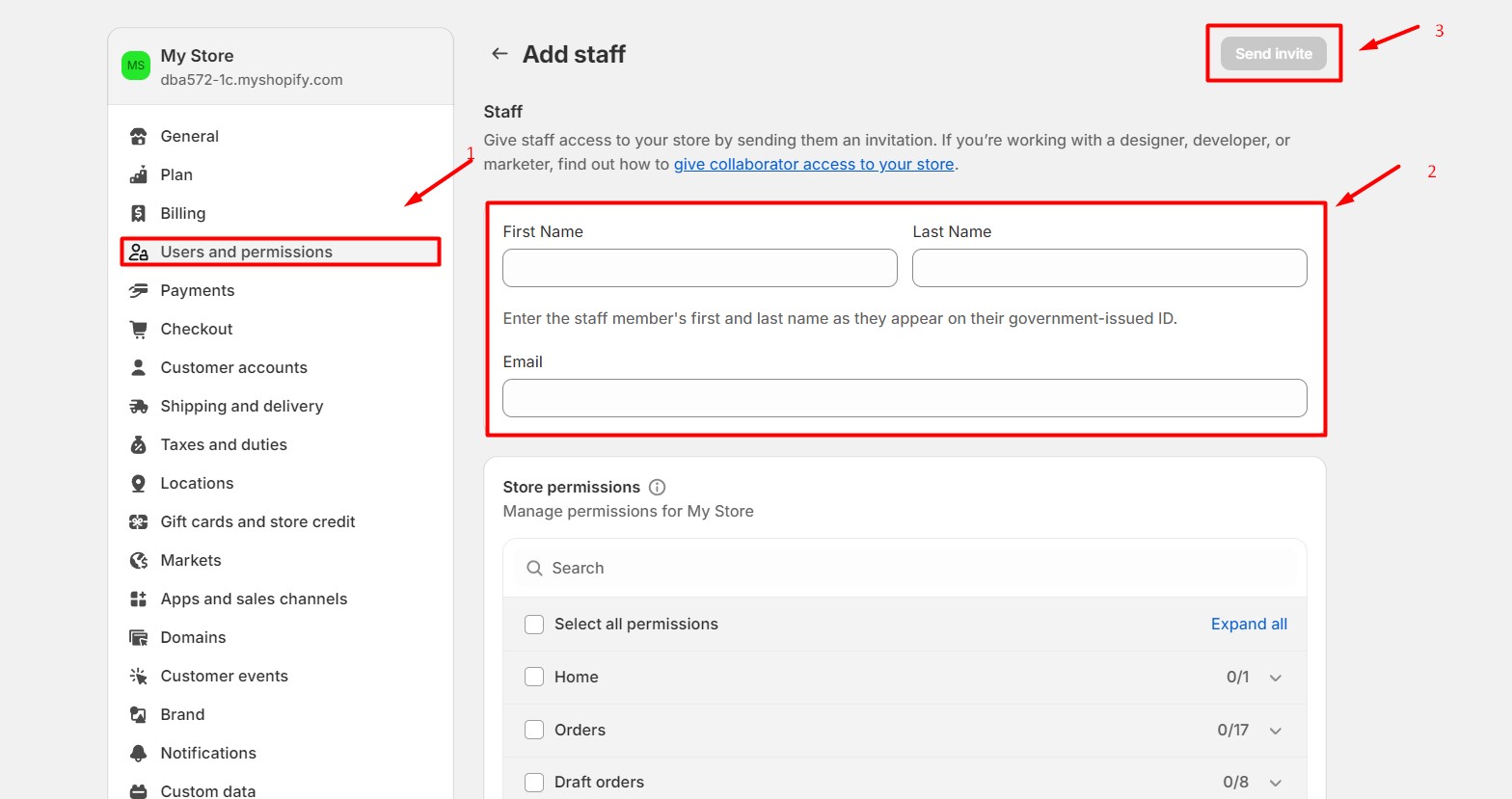 Limit control permissions