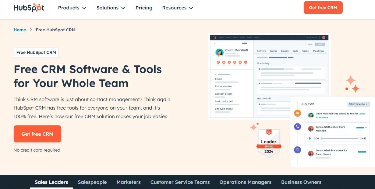 HubSpot CRM