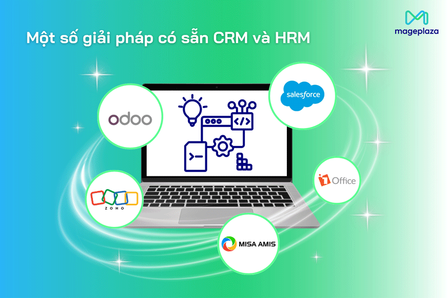Các giải pháp có cả CRM và HRM