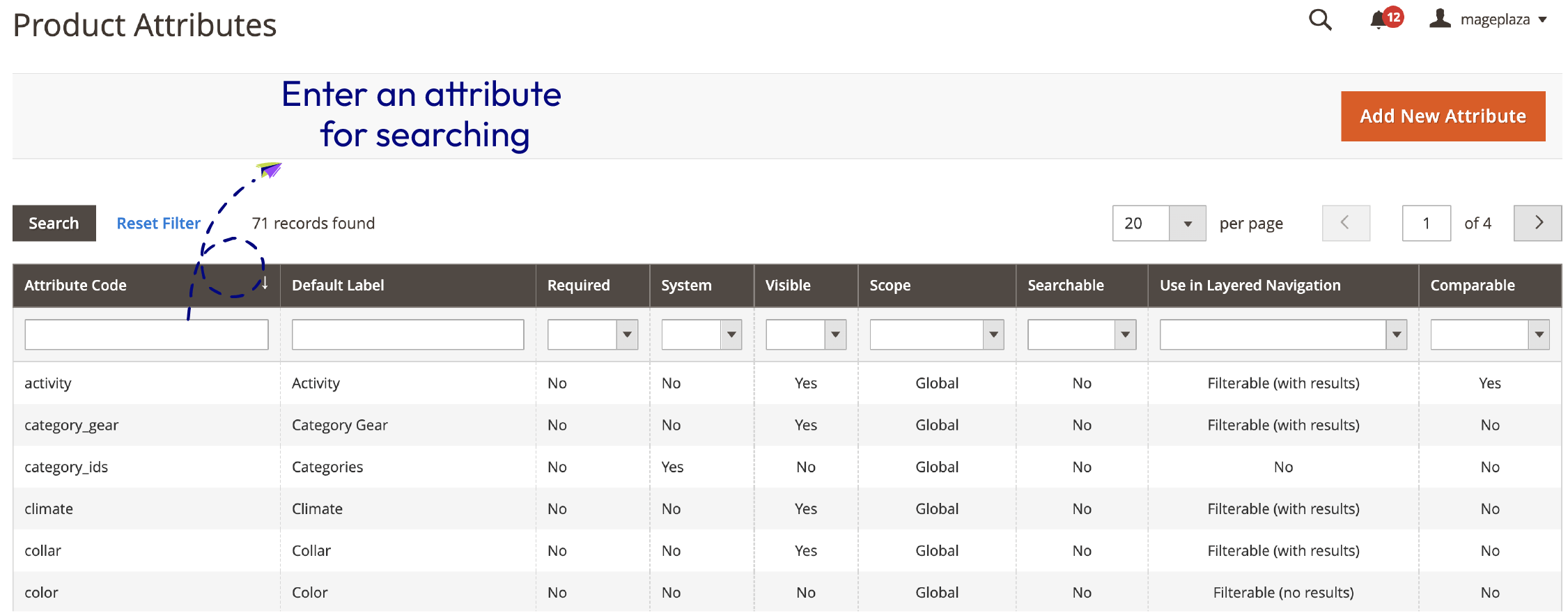 Form navigation properties