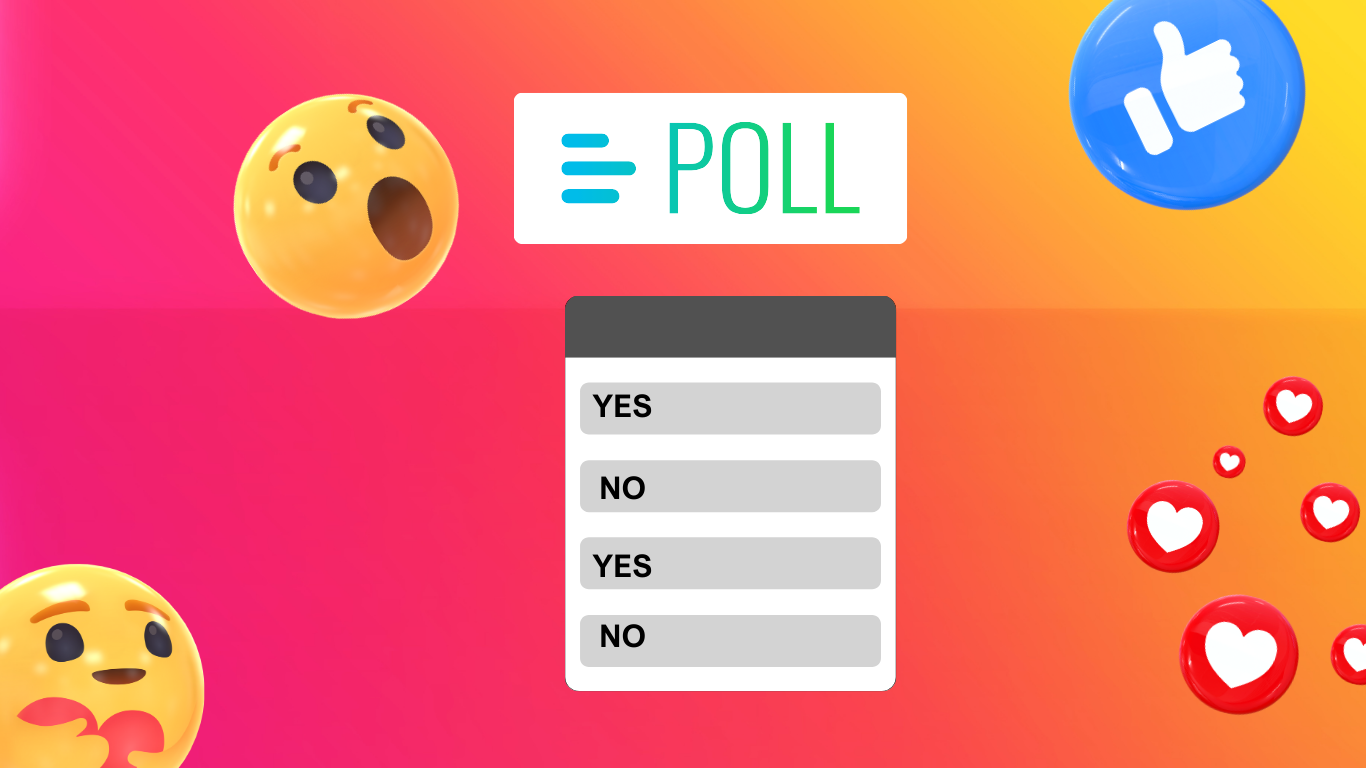 Create an Instagram poll and post it in a group message