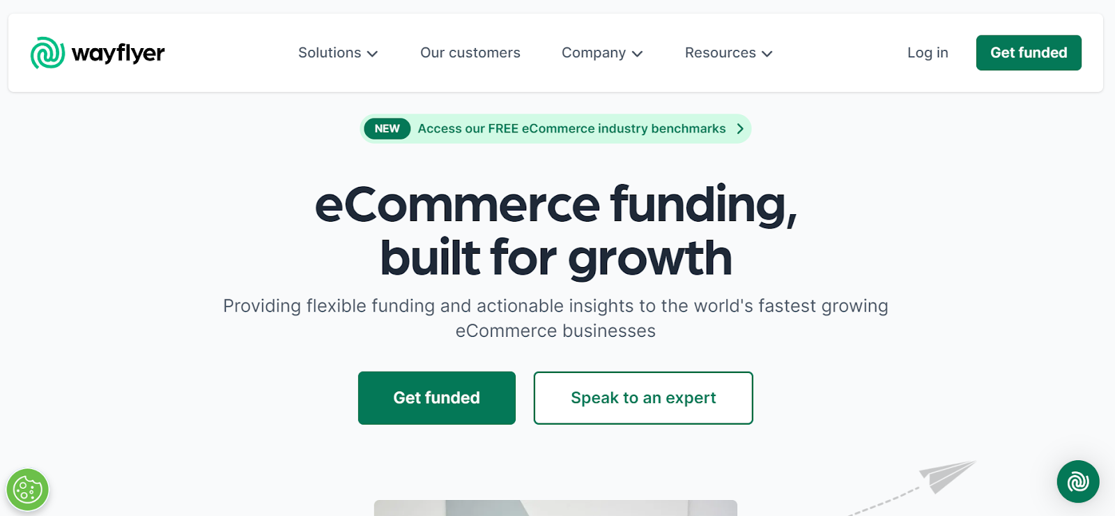Wayflyer is an eCommerce business funding that focuses on offering financing options and data-driven analytics