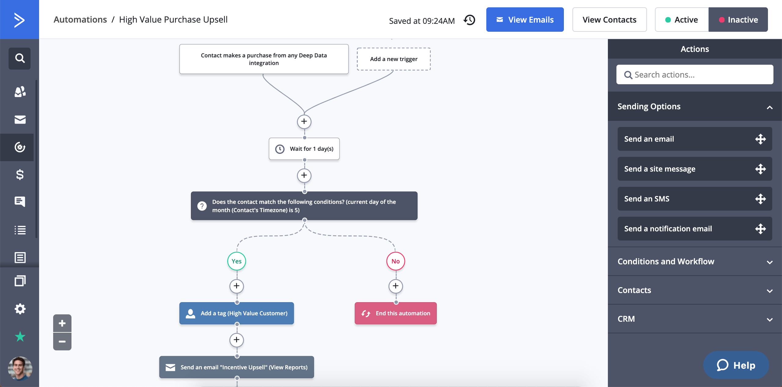 ActiveCampaign software with easy-to-use e-commerce marketing automation