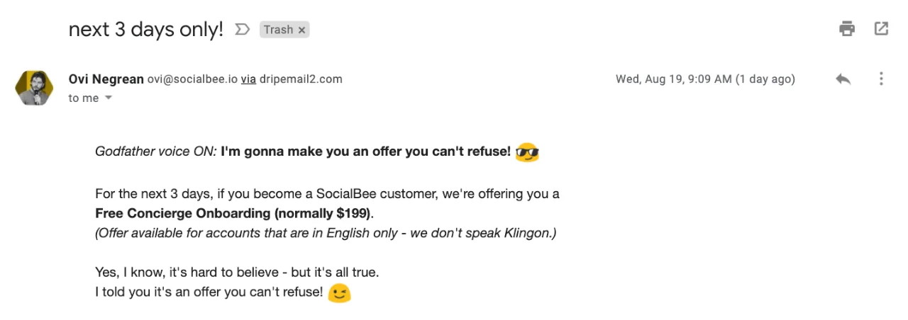 Create FOMO Marketing Subject Lines