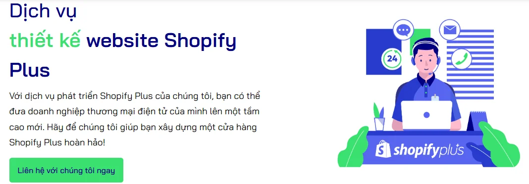 Dịch vụ thiết kế Shopify Plus bởi Mageplaza