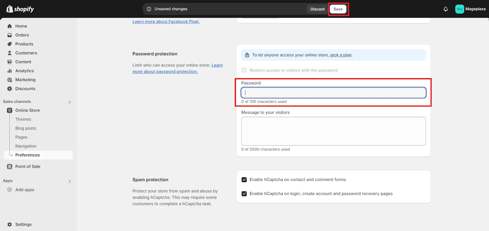 step-three-set-a-store-password-to-limit-access