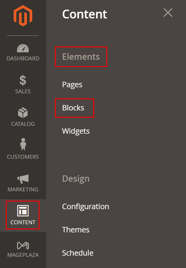 Navigate to block in Magento 2