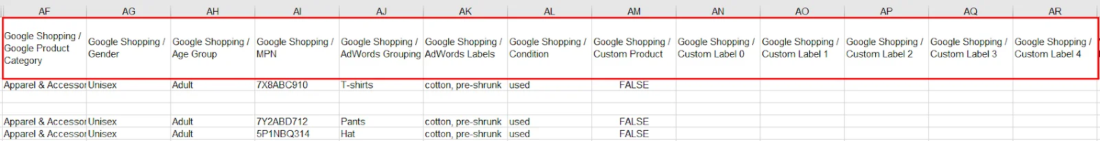 google-shopping-columns
