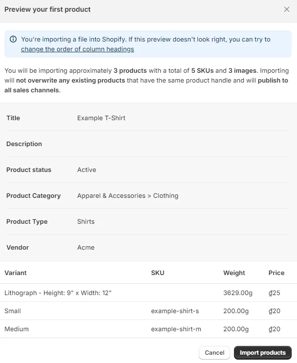 import-products-shopify
