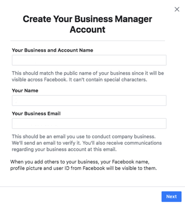 Create a Facebook Pixel ID